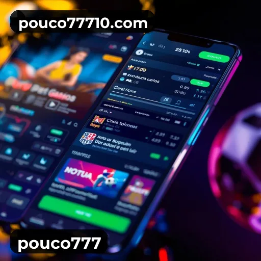 Catálogo pouco777 com mais de 3.100 jogos — Pragmatic Play, Evolution, NetEnt e fornecedores certificados